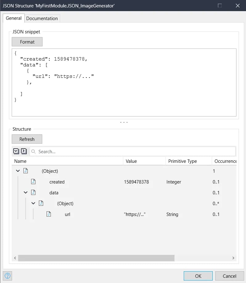 JSON Structure